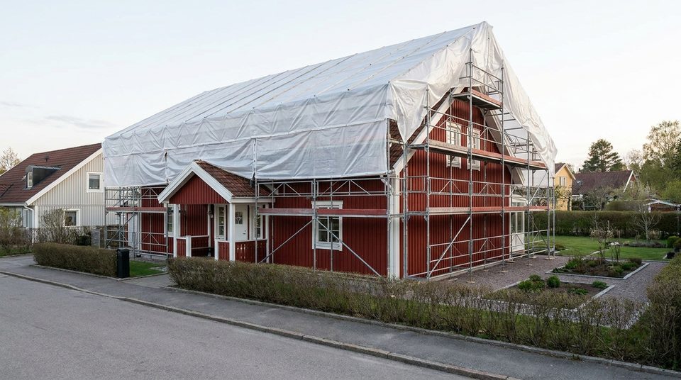 Väderskydd och inplastning